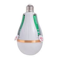 Ampoule LED d'urgence pour maison, puce de charge intelligente, panne de courant, batterie 18650, sans col, avec poignées à crochet, détachable 1
